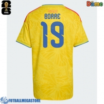 Fotballdrakt Dame Colombia Rafael Santos Borre #19 Hjemmedrakt VM 2026 Kortermet
